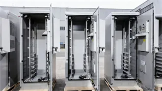 Why do high voltage cabinets need energy storage