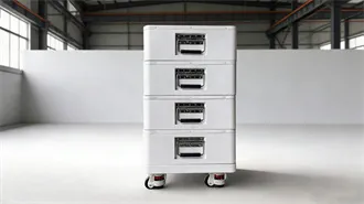 Solar energy storage lithium battery pack