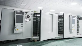 Smart and safe solar energy storage cabinet system