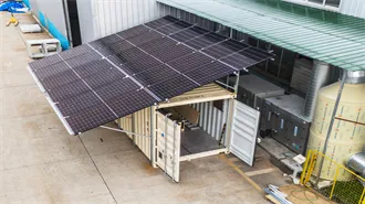 The photovoltaic panel rack is uneven
