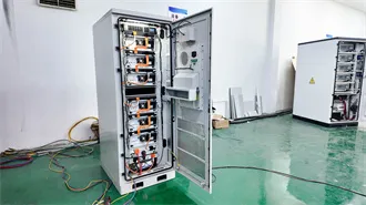 Pcy solar energy storage cabinet lithium battery solar energy storage cabinet system