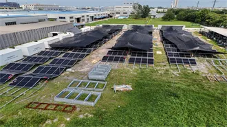 Solar panel bracket distance