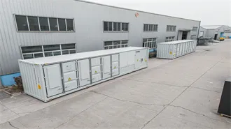1MWh Photovoltaic Energy Storage Battery Cabinet for Power Grid Distribution Stations