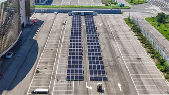 How many square meters is 545w photovoltaic panel equivalent to